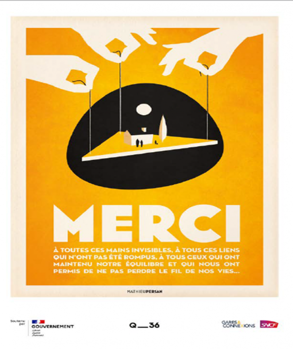 Affiche Merci