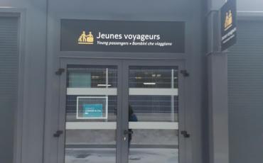 Façade accueil jeunes voyageurs