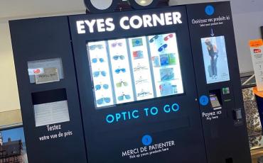 eyes corner en gare de Nice !!