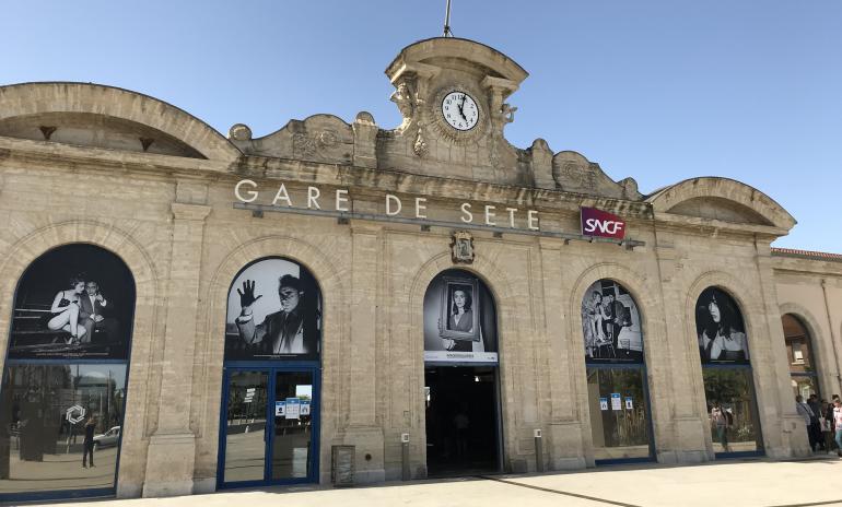 photo de la gare de Sète