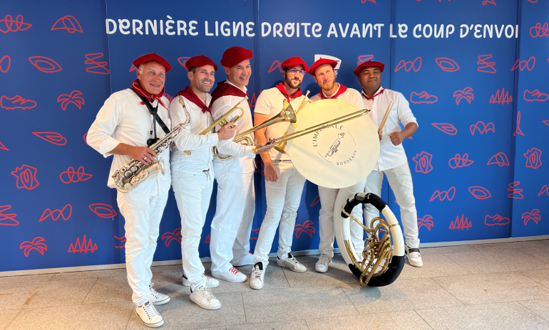 banda trombones et saxophones