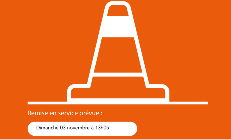 Travaux en gare de Vannes avec une remise en service prévue le 3 novembre à 13h05