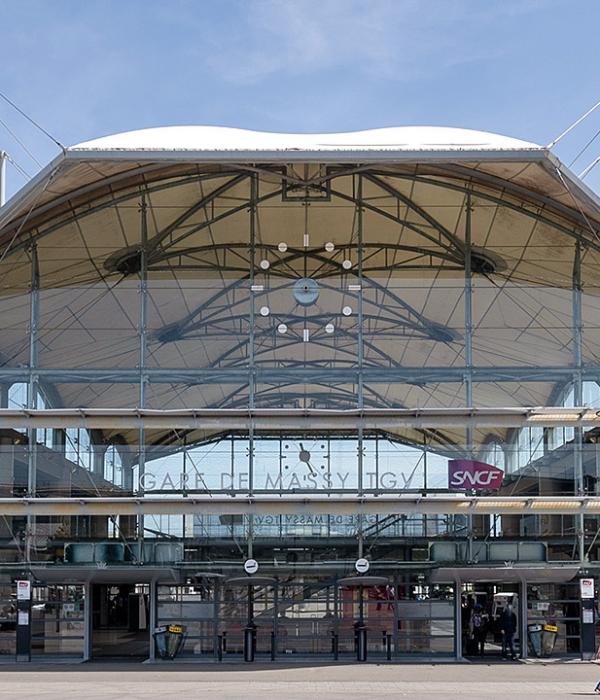 Devanture gare de Massy TGV