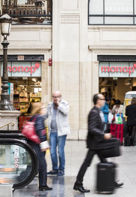 Commerce en gare